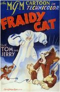 Tom and Jerry Fraidy Cat original 1942 poster