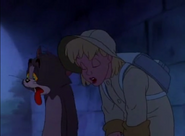 Robyn with Tom and Jerry escaped from Aunt Figg