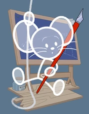 Line's poster in Tom and Jerry: Chase.