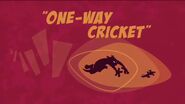 OneWayCricket