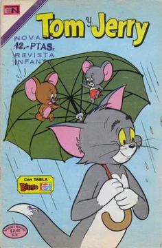Ediotrial Novaro - Tom Y Jerry 407 - Cover