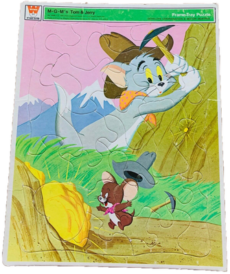 Frame Tray Puzzle - Gold Nugget - Tom and Jerry - 01.png