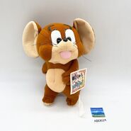 Tom & Jerry Japanese Jerry 6" plush from Sega 1992.