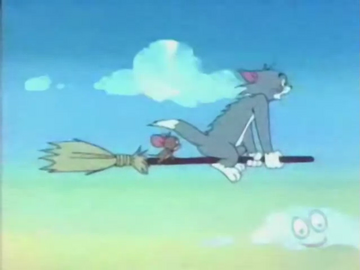 The Flying Sorceress The Tom and Jerry Show 1975 episode Tom