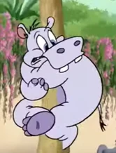 The Hippopotamus's animation error