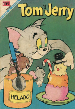 Ediotrial Novaro - Tom Y Jerry 261 - Cover