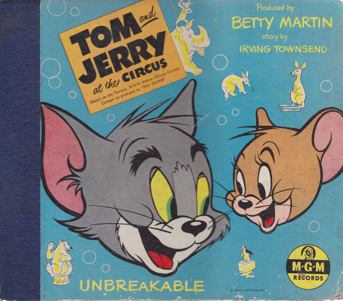 Tom and Jerry At The Circus 78 RPM record - 01