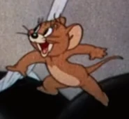 Fast forward to a later 1942 short, his Jerry is a lot slimmer now, and still retains the heart shaped lobes.