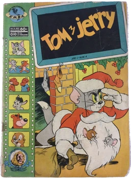 Ediotrial Novaro - Tom Y Jerry 004 - 1951 - Cover