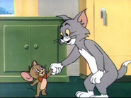 The Kitten Sitters - Tom and Jerry shaking hands