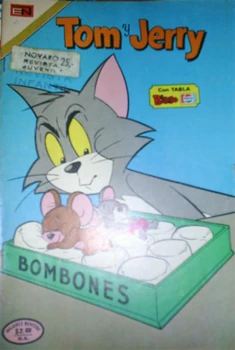 Ediotrial Novaro - Tom Y Jerry 409 - Cover