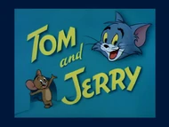 Different version of the 1954 blue Tom and Jerry title