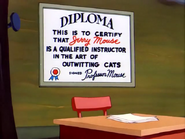 Little Mouse School - Jerry's diploma