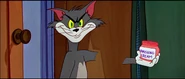 Tom ready for payback.png (2.04 MB) Tom, now knowing the secret of Jerry and Quacker's trickery, decides to get even with them.