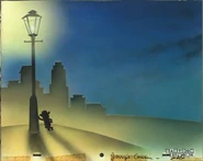 Title card background painting