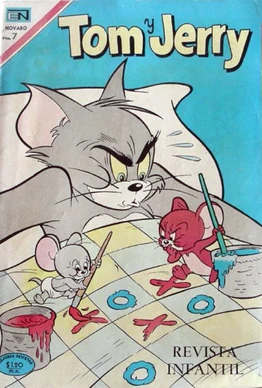 Ediotrial Novaro - Tom Y Jerry 283 - Cover