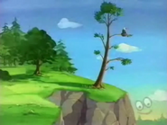 The Egg and Tom and Jerry - Tree close up