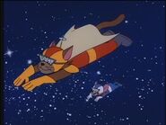 Cosmic Cat and Meteor Mouse