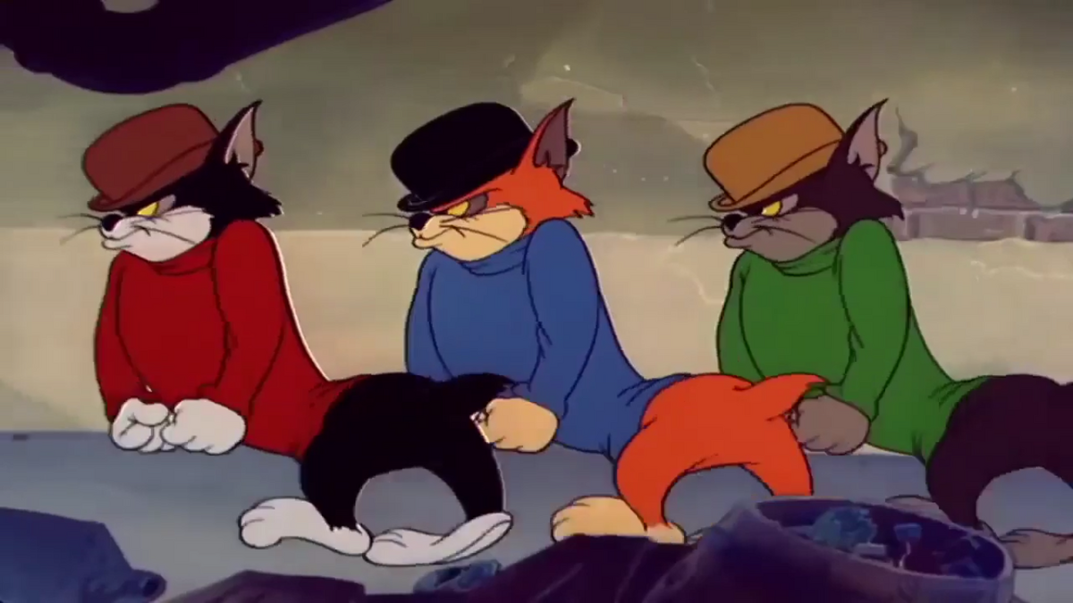 Muscle Cats | Tom and Jerry Wiki | Fandom