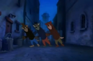 Tom and Jerry The Movie - Three Alley Cats mockingly