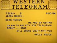 Uncle Pecos' letter