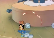 Jerry hammering 4 wheels on the podium