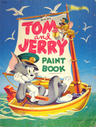 1952 Whitman - MGMs Tom and Jerry - Paintbook - Cover