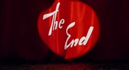 The End title usually backwards.