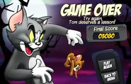 Game Over Screen