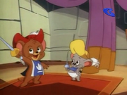 Musketeer Jr. - Jerry with his sword out