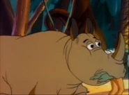 Rhino chases Tom