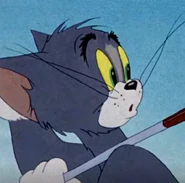 In 1945, his Tom is relatively the same.