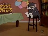 Spike's Birthday - Tom sitting