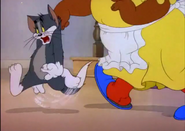 The Lonesome Mouse - Mammy Two Shoes Is about to throws Tom out