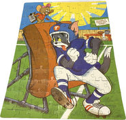Golden - Tom and Jerry - Football Practice - 100 Piece Puzzle - 07