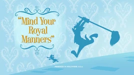 MindYourRoyalManners