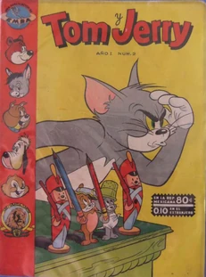 Ediotrial Novaro - Tom Y Jerry 002 - 1951 - Cover