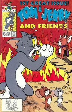 Harvey Comics - Tom and Jerry and Friends 01 - Cover