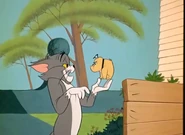 The-cats-me-ouch-c2a9-mgm.jpg (140 KB) Tom laughing at the dog because of its size.