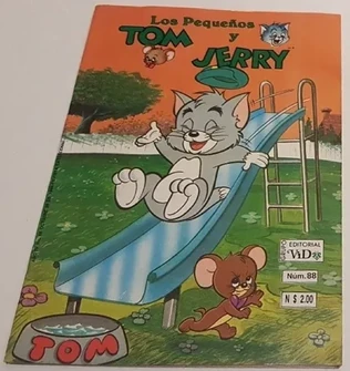 Los Pequenos Tom Y Jerry Editorial Vid Vol 1 - 88 (Mexico) - Cover