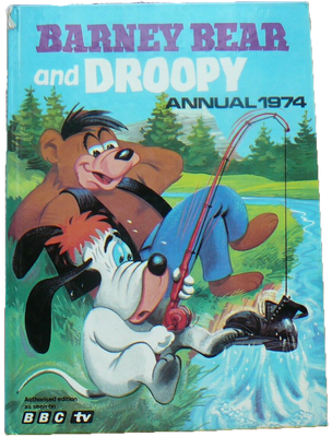 Barney Bear and Droopy UK Annual 1974 - 01.png