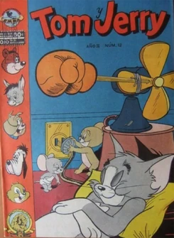 Ediotrial Novaro - Tom Y Jerry 012 - Cover