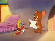 The Little Orphan - Jerry opens the letter