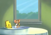 Jerry: Huh, maybe karate is better than Pecos thought.