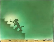 Title card background painting