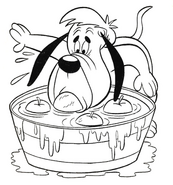 1957-Whitman-MGMs-Droopy-Dog-Coloring-Book - 06