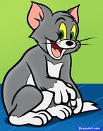 How-to-draw-tom-the-cat-from-tom-and-jerry