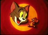 Rare textless variant of the Tom and Jerry logo, used on the original 1950 theatrical release as well as older ITV reruns of this short.