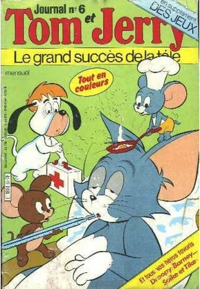 Euredif-tom-et-jerry-journal-n-6-cover