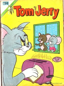 Ediotrial Novaro - Tom Y Jerry 413 - Cover